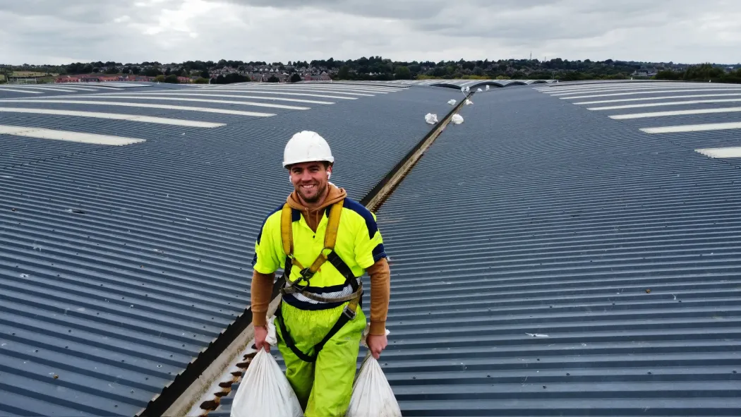Commercial Gutter Cleaning — recent work 5