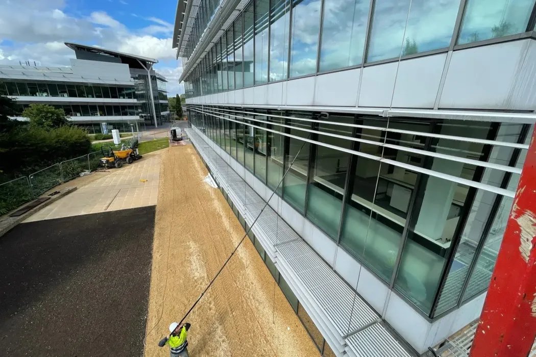 Commercial Window Cleaning — recent work 1