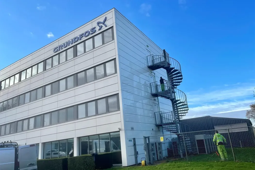 Commercial Cladding and Facade Cleaning — recent work 1