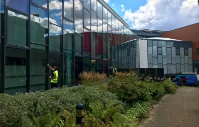 Commercial Window Cleaning by DMC Facilities Management