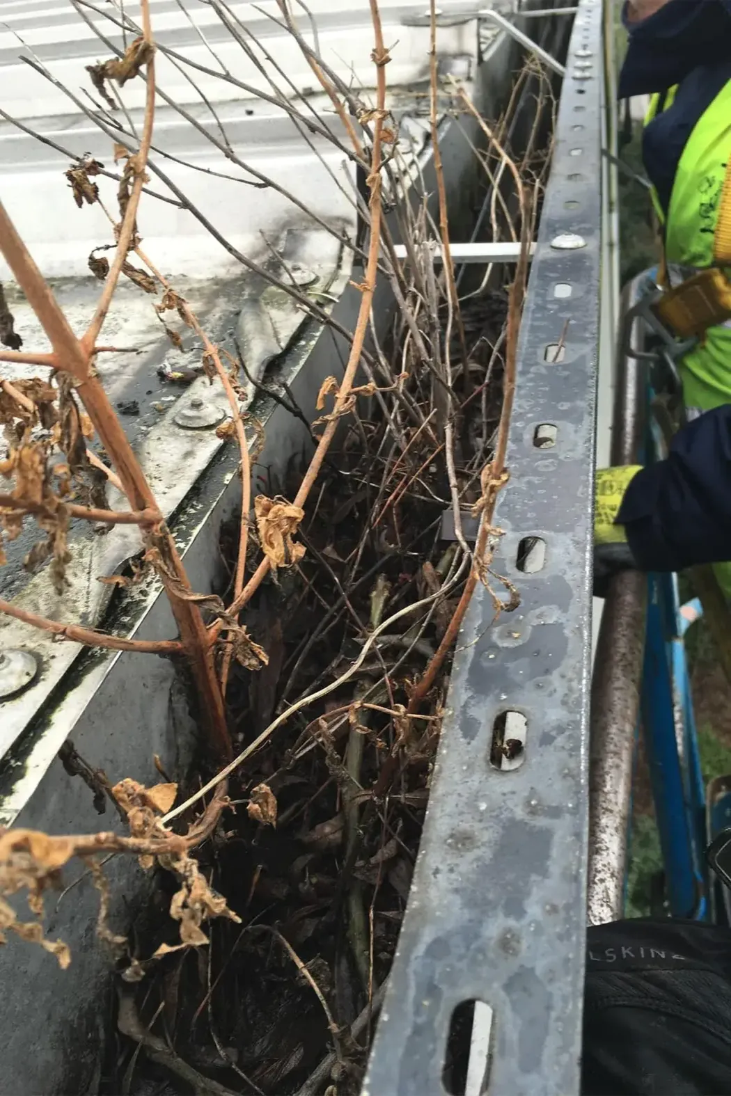 Commercial Gutter Cleaning — recent work 3