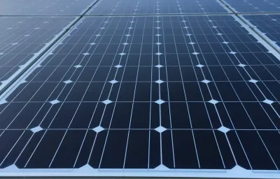 Commercial Solar Panel Cleaning by DMC Facilities Management