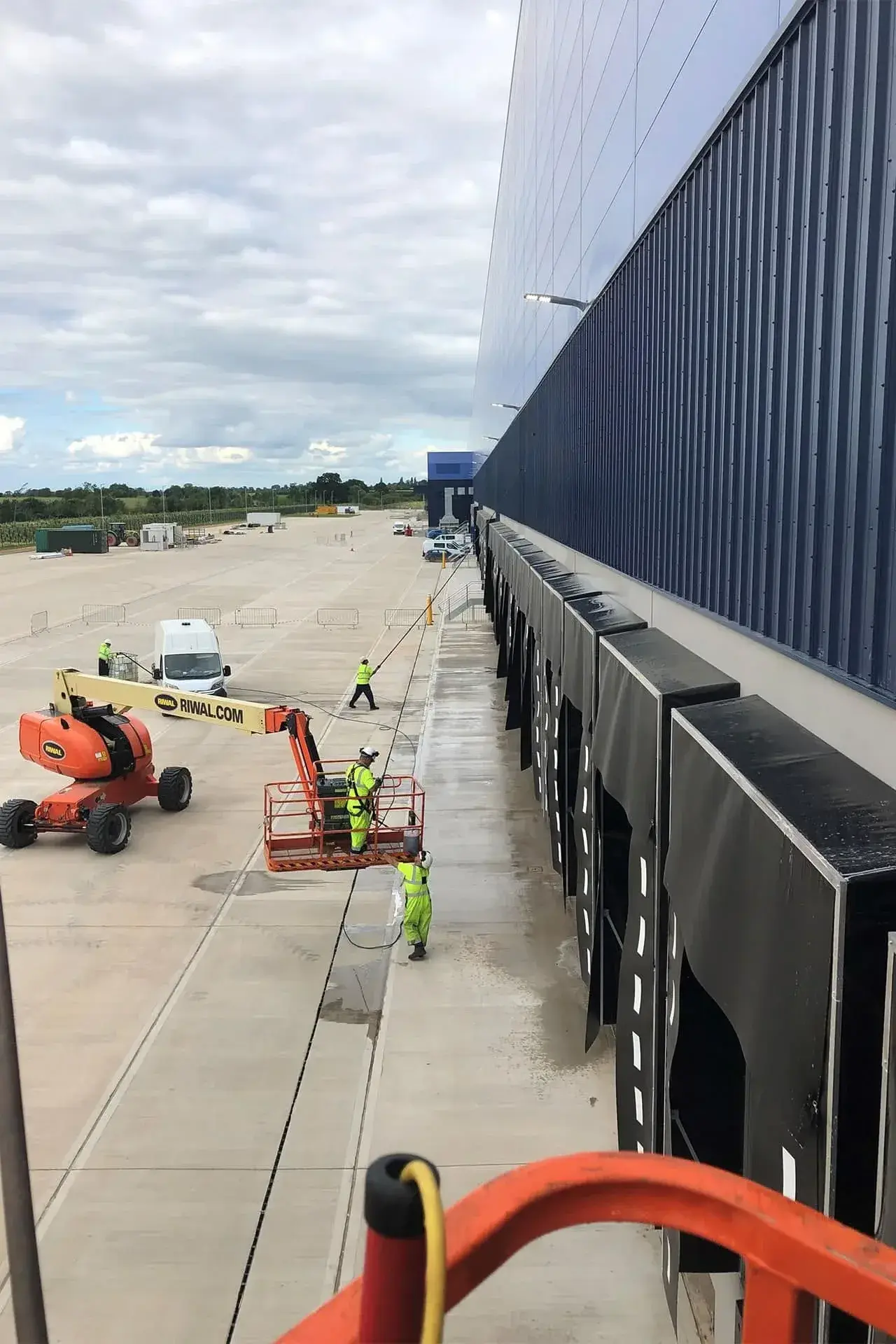 Commercial Cladding and Facade Cleaning by DMC Facilities Management