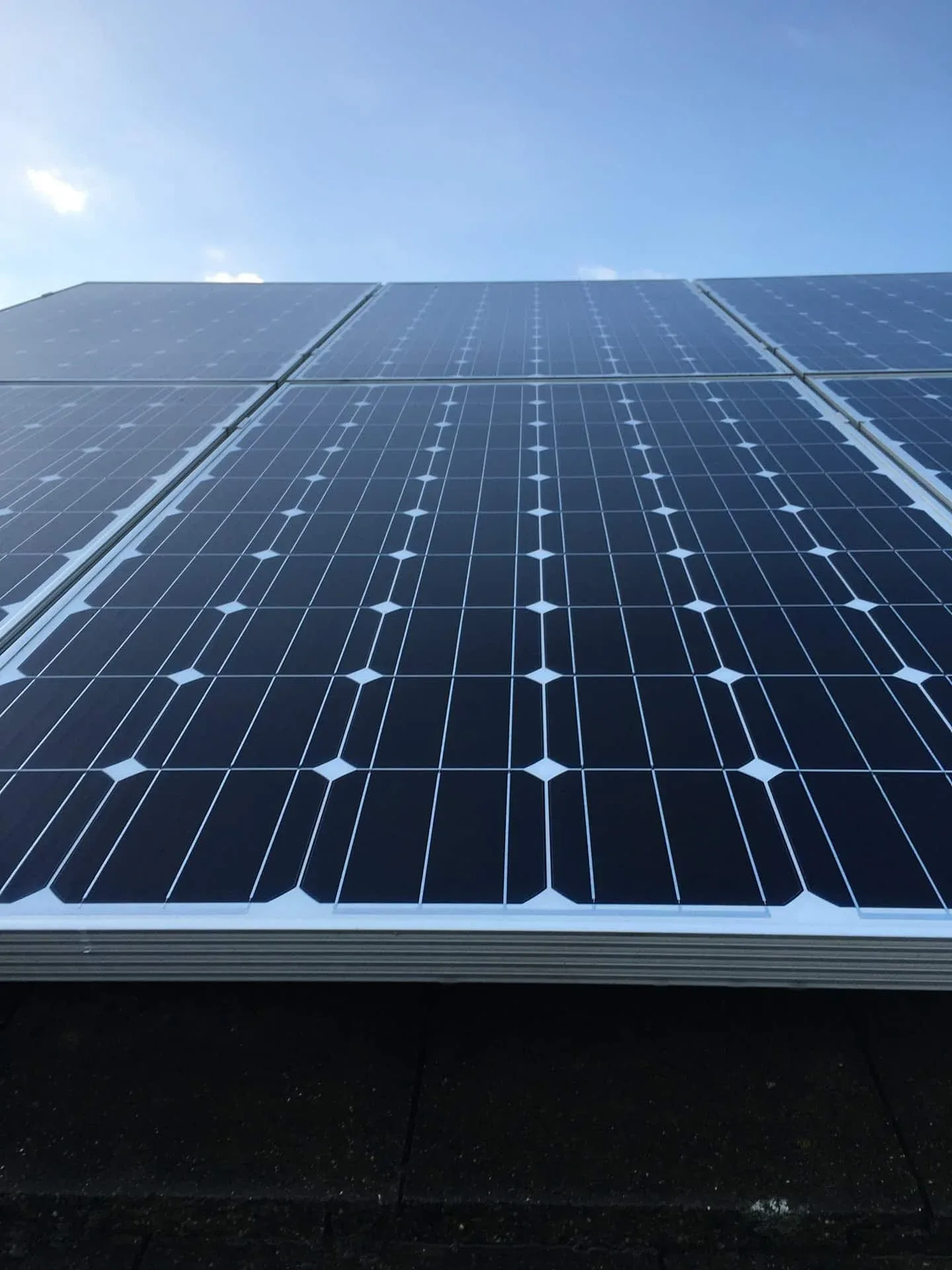 Commercial Solar Panel Cleaning by DMC Facilities Management